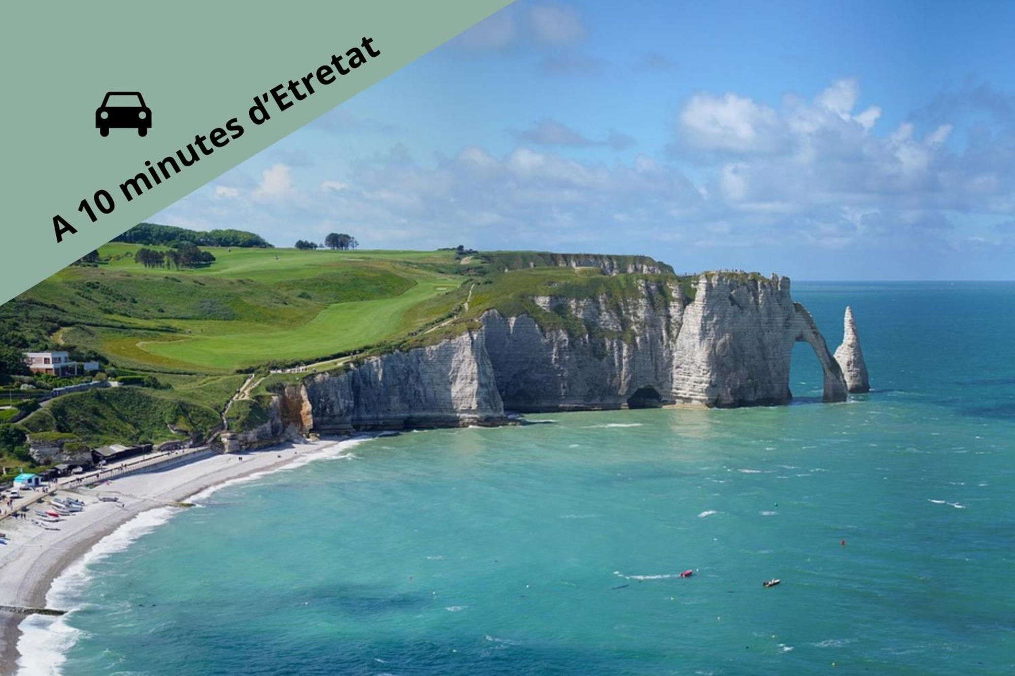 Appartamento Escapade A 10 Min D'Etretat Criquetot-lʼEsneval Esterno foto